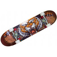 Скейт Борд Тигр Дерево