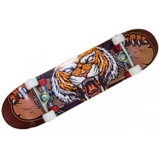 Скейт Борд Тигр Дерево