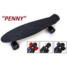 Скейт Penny Board 22",Чёрный