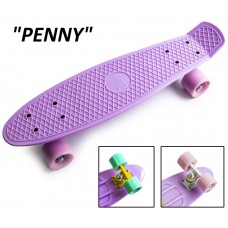 Скейт Penny Board 22",Фиолетовый