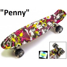 Penny Board,Пенни 22" Deck,светящиеся колёса