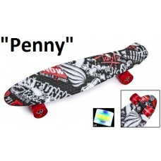 Penny Board,Пенни 22" Street,светящиеся колёса