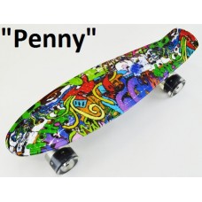 Penny Board,Пенни 22" Sprint,светящиеся колёса
