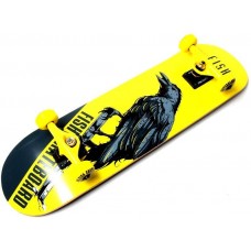 Скейтборд FISH Raven,деревянный